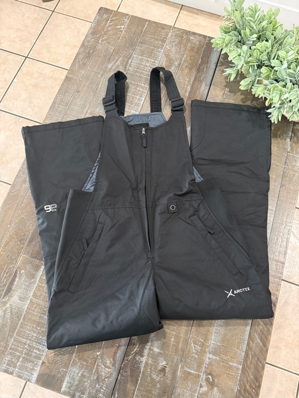 Arctix Women's Insulated Bibs in Slate Gray and Black - Size SMALL - Picture 4 of 12